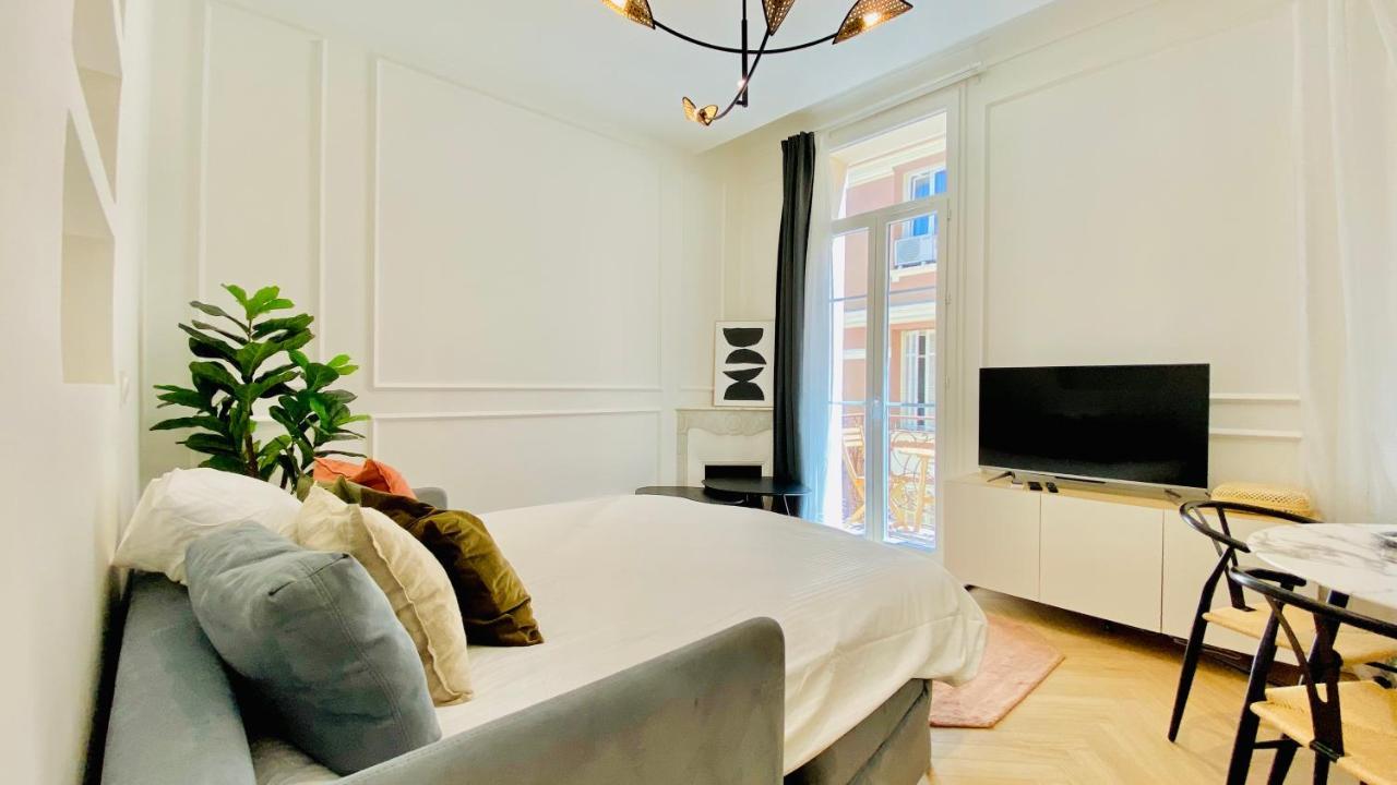 Newly Renovated Apartment With Balcony, Ac, Fiber Internet Monte Carlo Exterior foto